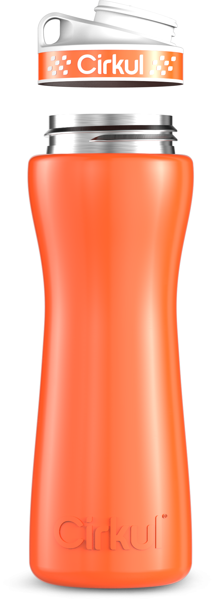 Custom 22oz. Stainless Steel Bottle & Comfort Grip Lid | Clean Series