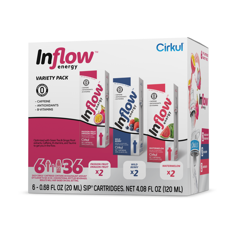 Inflow Energy® 6-Pack Variety Pack | Prime Edit