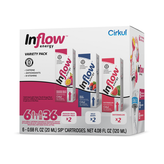 Inflow Energy® 6-Pack Variety Pack | Prime Edit