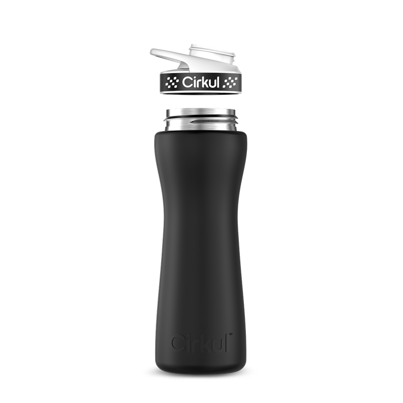 22oz. Stainless Steel Bottle & Comfort Grip Lid | Fresh Choice
