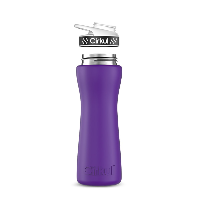 22oz. Stainless Steel Bottle & Comfort Grip Lid | Fresh Choice