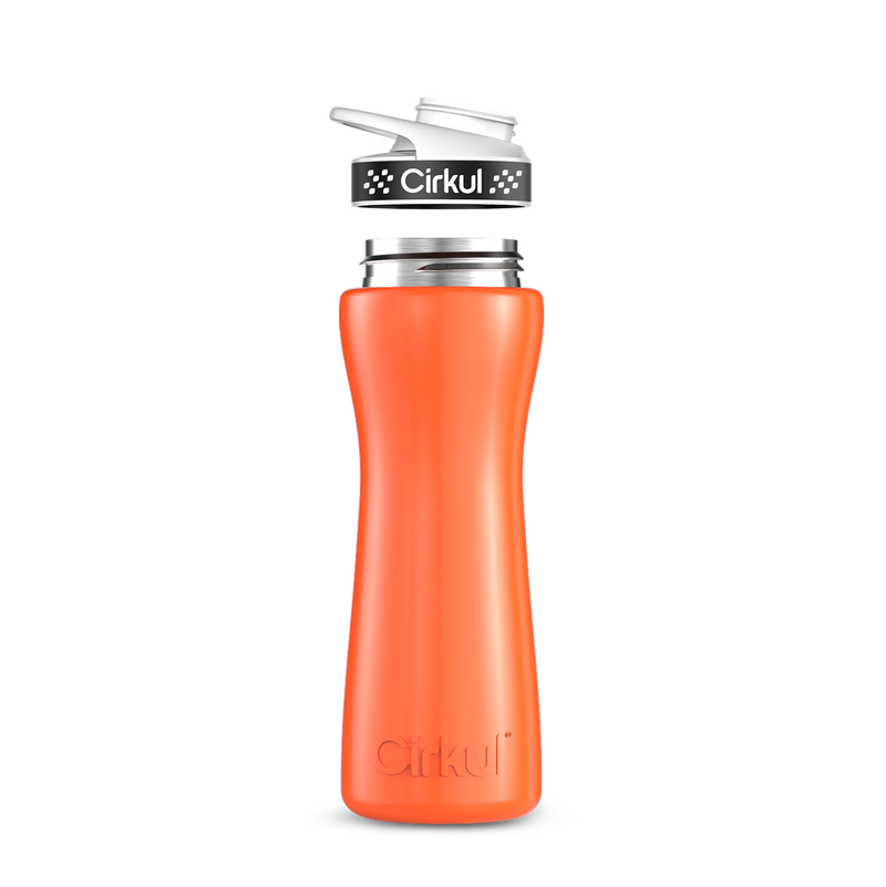 22oz. Stainless Steel Bottle & Comfort Grip Lid | Fresh Choice