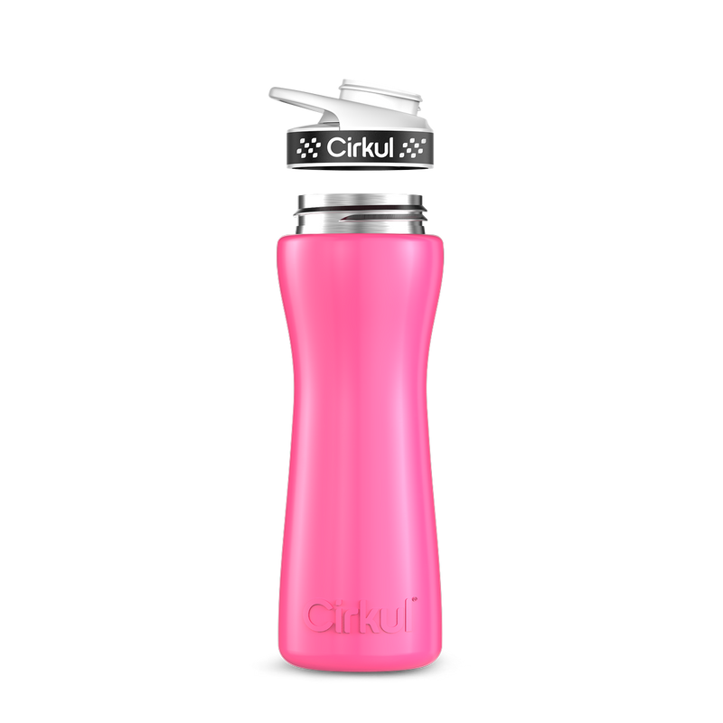 22oz. Stainless Steel Bottle & Comfort Grip Lid | Fresh Choice