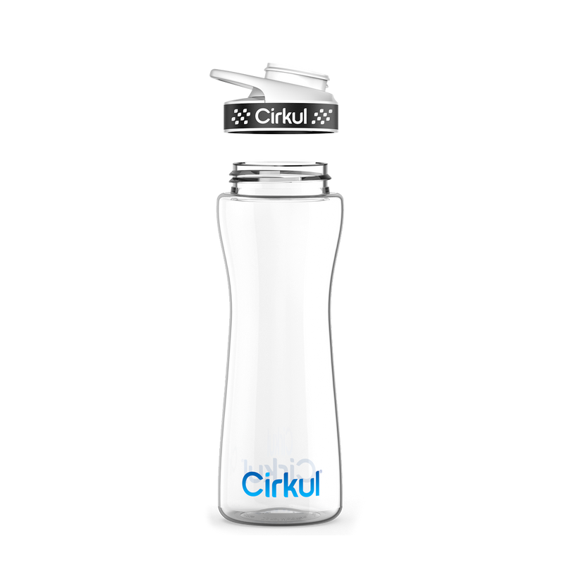22oz. Plastic Bottle & Comfort Grip Lid | Studio Pick