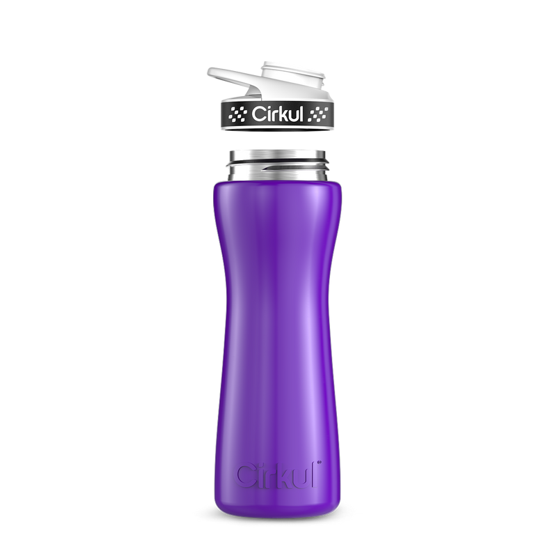 22oz. Stainless Steel Bottle & Comfort Grip Lid | Fresh Choice