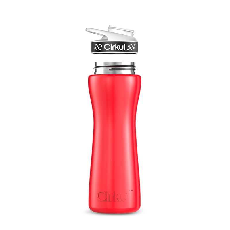 22oz. Stainless Steel Bottle & Comfort Grip Lid | Fresh Choice