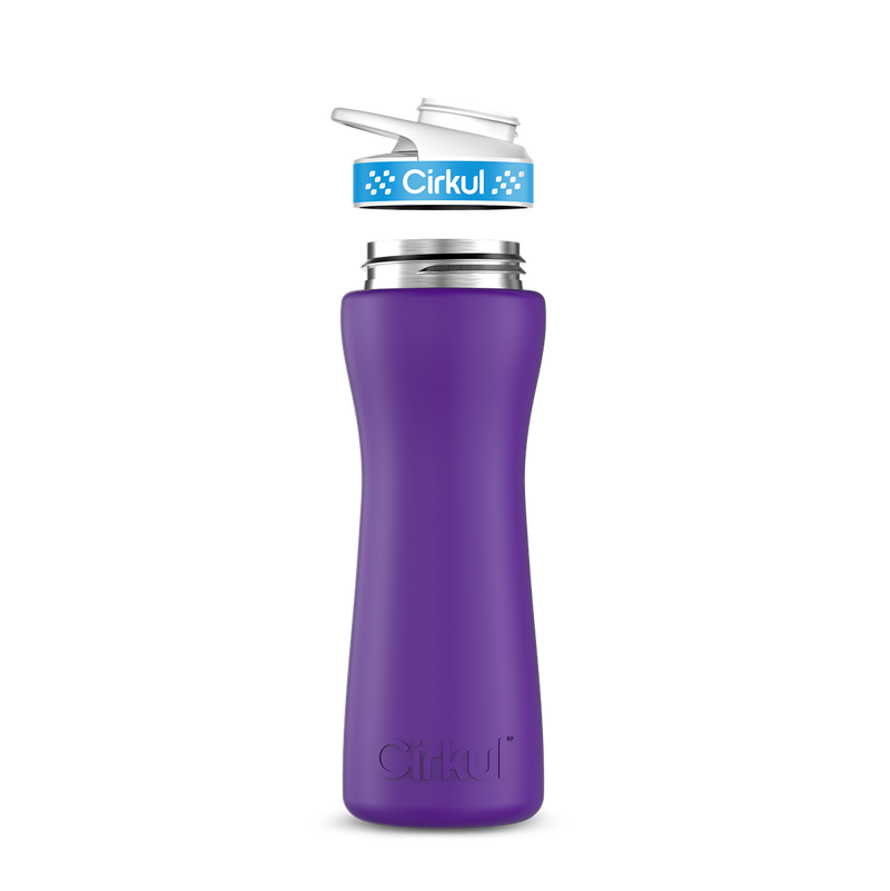 22oz. Stainless Steel Bottle & Comfort Grip Lid | Fresh Choice