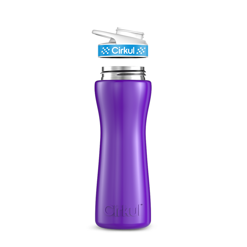 22oz. Stainless Steel Bottle & Comfort Grip Lid | Fresh Choice
