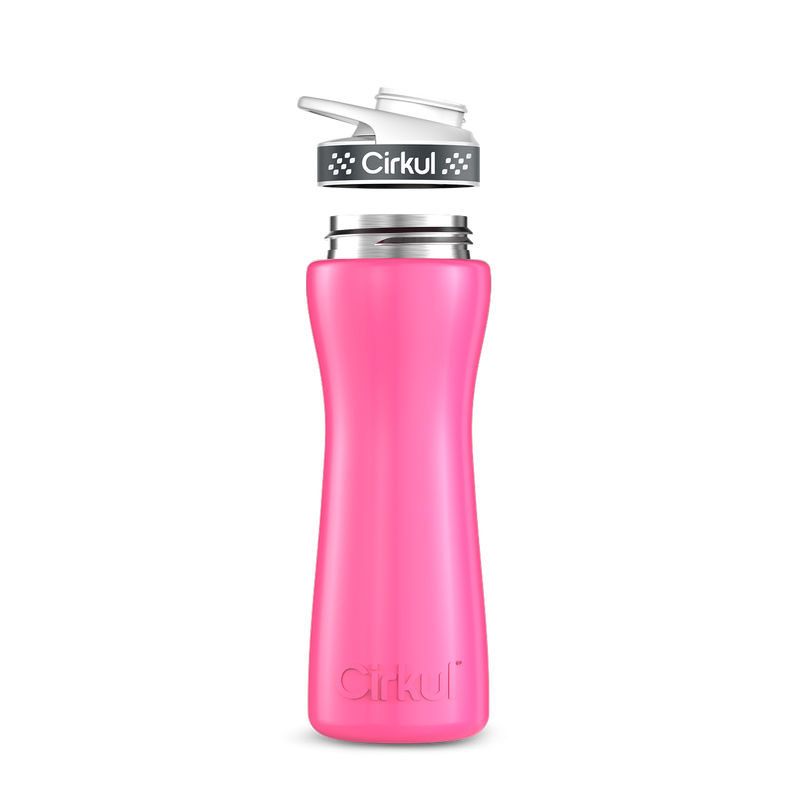 22oz. Stainless Steel Bottle & Comfort Grip Lid | Fresh Choice