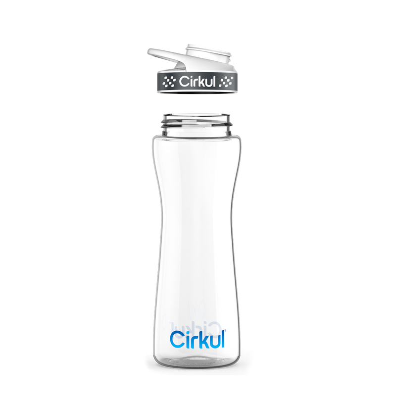 22oz. Plastic Bottle & Comfort Grip Lid | Studio Pick