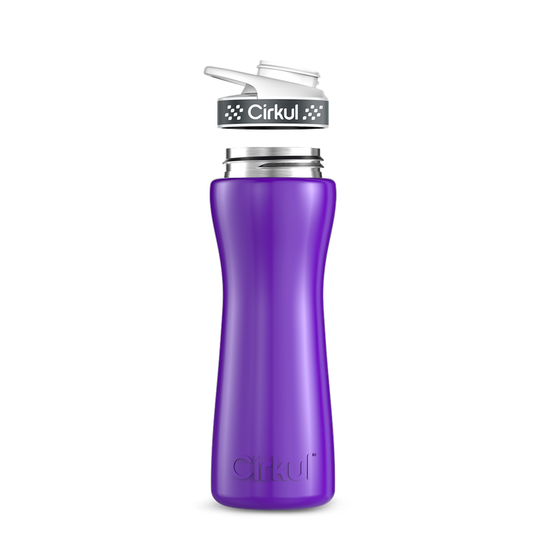 22oz. Stainless Steel Bottle & Comfort Grip Lid | Fresh Choice