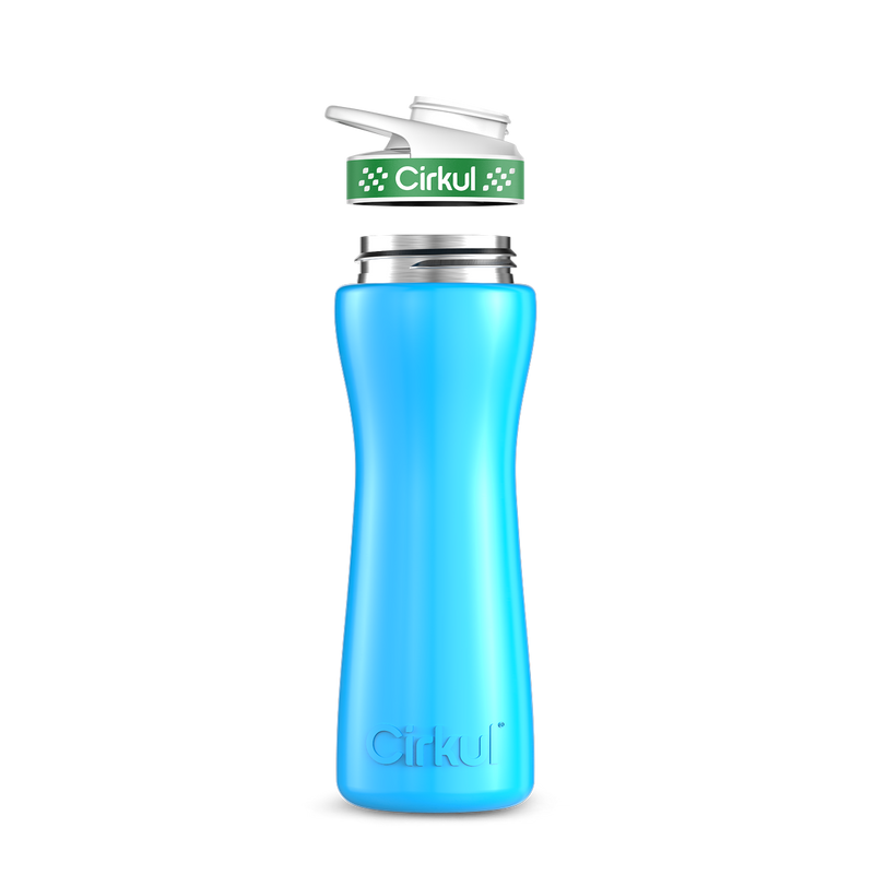 22oz. Stainless Steel Bottle & Comfort Grip Lid | Fresh Choice