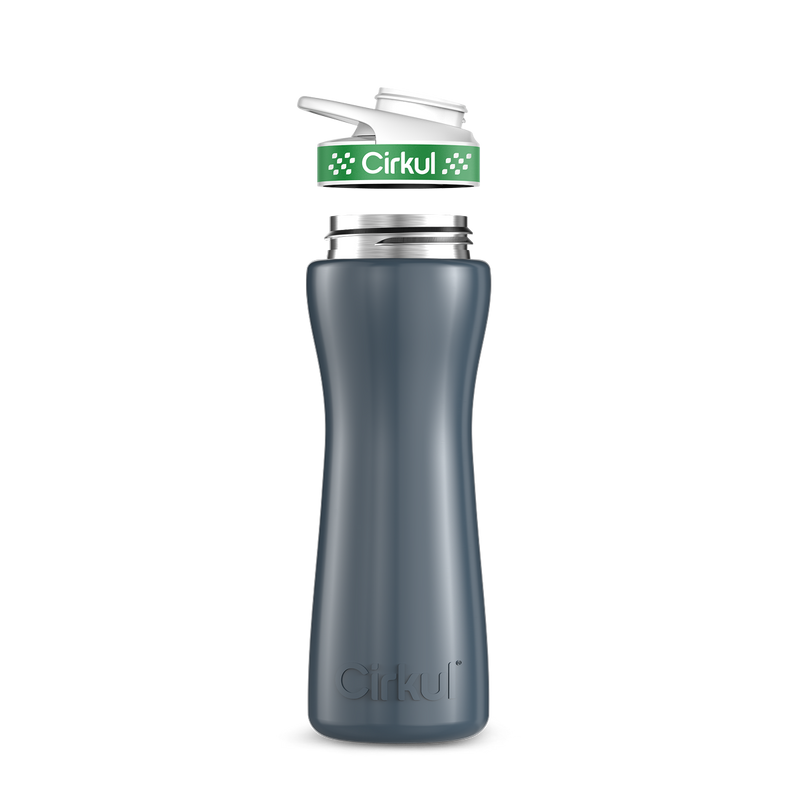 22oz. Stainless Steel Bottle & Comfort Grip Lid | Fresh Choice