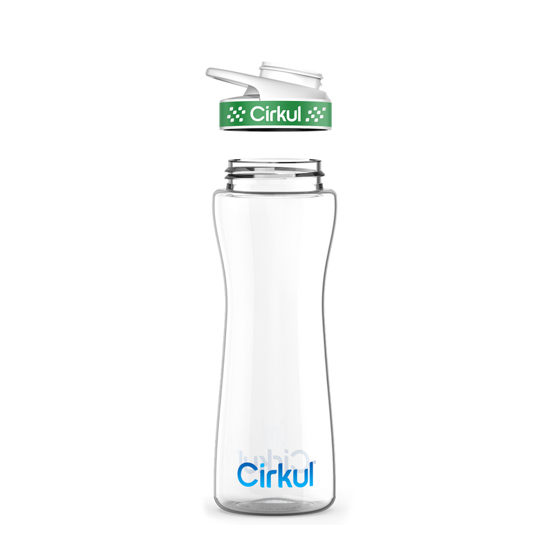 22oz. Plastic Bottle & Comfort Grip Lid | Studio Pick