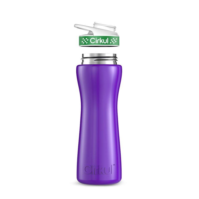 22oz. Stainless Steel Bottle & Comfort Grip Lid | Fresh Choice
