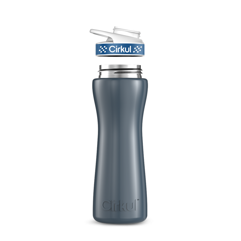 22oz. Stainless Steel Bottle & Comfort Grip Lid | Fresh Choice