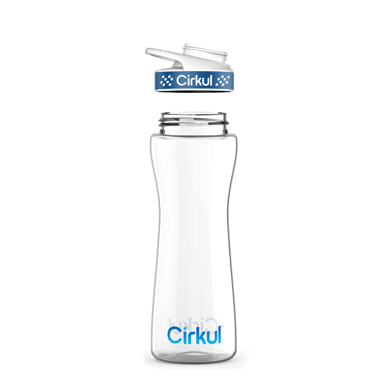 22oz. Plastic Bottle & Comfort Grip Lid | Studio Pick