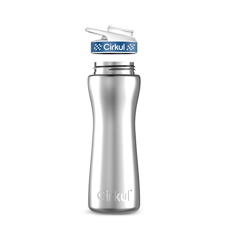 22oz. Stainless Steel Bottle & Comfort Grip Lid | Fresh Choice