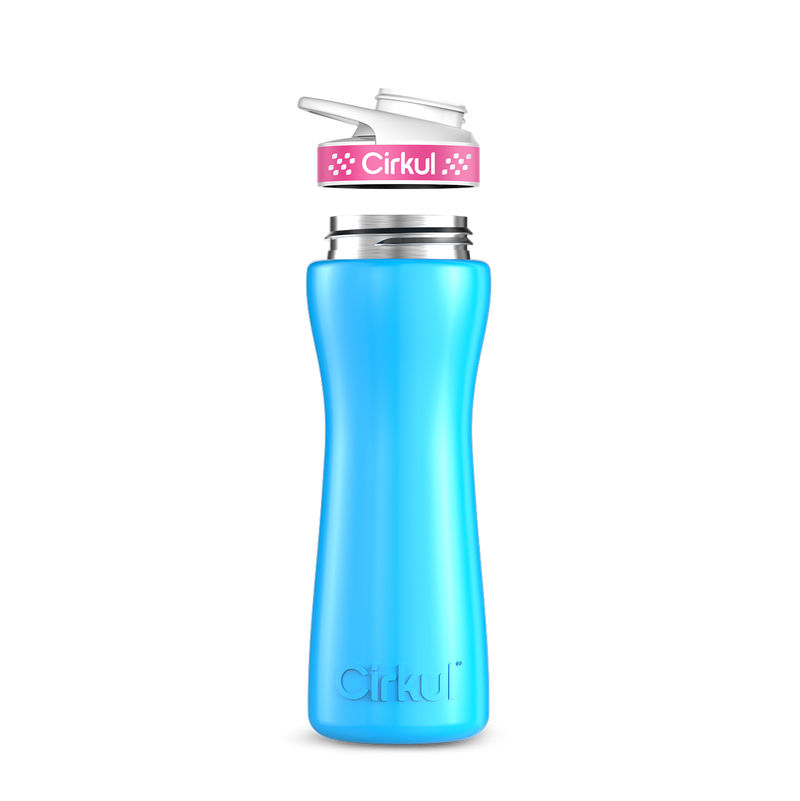 22oz. Stainless Steel Bottle & Comfort Grip Lid | Fresh Choice