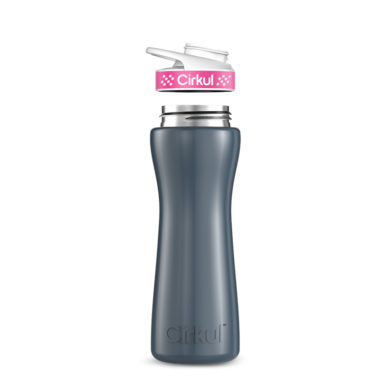 22oz. Stainless Steel Bottle & Comfort Grip Lid | Fresh Choice