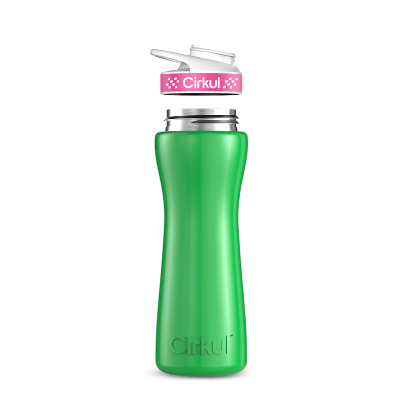 22oz. Stainless Steel Bottle & Comfort Grip Lid | Fresh Choice