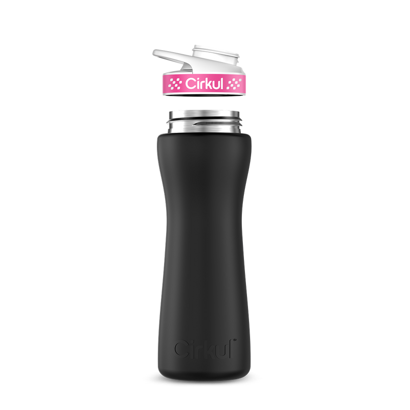 22oz. Stainless Steel Bottle & Comfort Grip Lid | Fresh Choice
