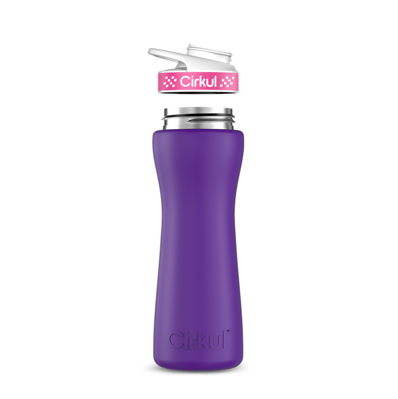 22oz. Stainless Steel Bottle & Comfort Grip Lid | Fresh Choice