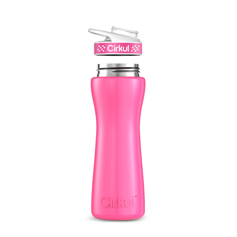 22oz. Stainless Steel Bottle & Comfort Grip Lid | Fresh Choice