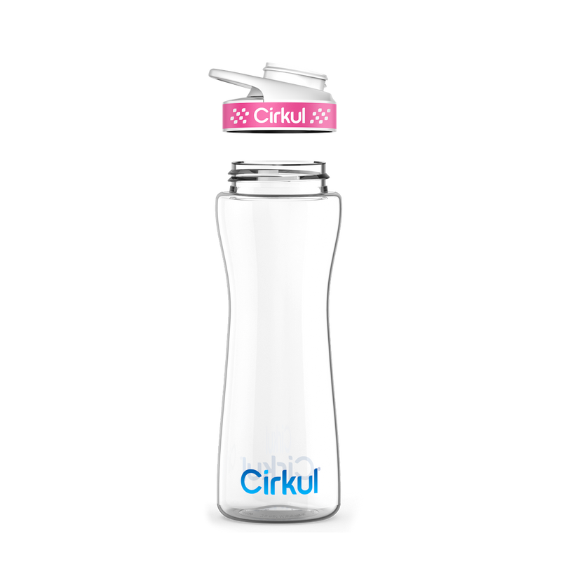 22oz. Plastic Bottle & Comfort Grip Lid | Studio Pick