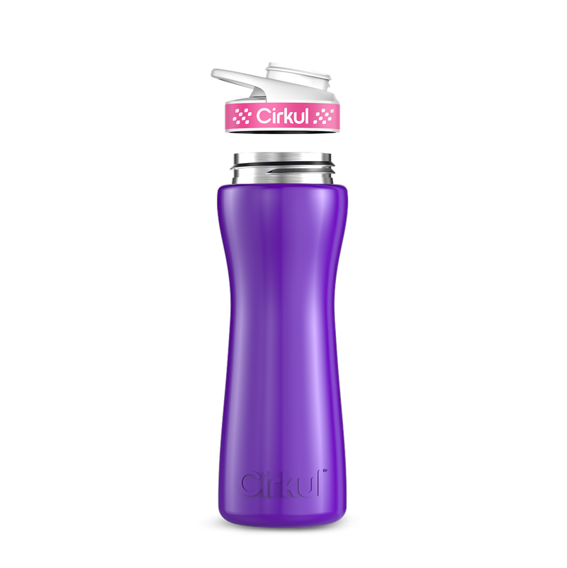 22oz. Stainless Steel Bottle & Comfort Grip Lid | Fresh Choice