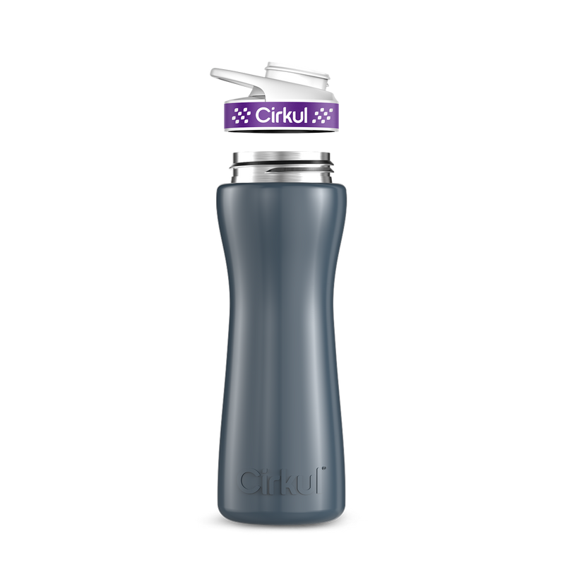 22oz. Stainless Steel Bottle & Comfort Grip Lid | Fresh Choice