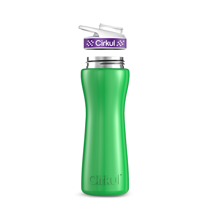 22oz. Stainless Steel Bottle & Comfort Grip Lid | Fresh Choice