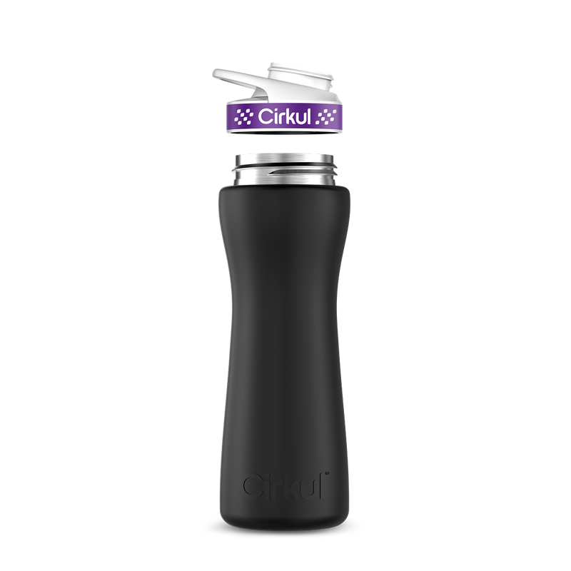 22oz. Stainless Steel Bottle & Comfort Grip Lid | Fresh Choice