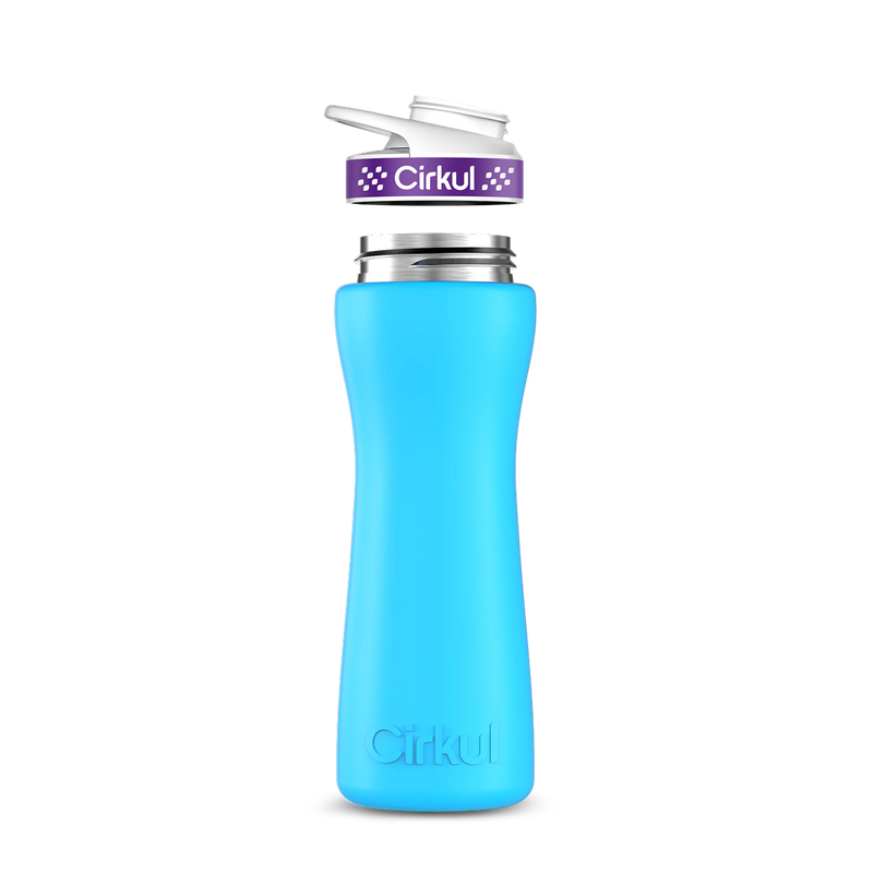 22oz. Stainless Steel Bottle & Comfort Grip Lid | Fresh Choice