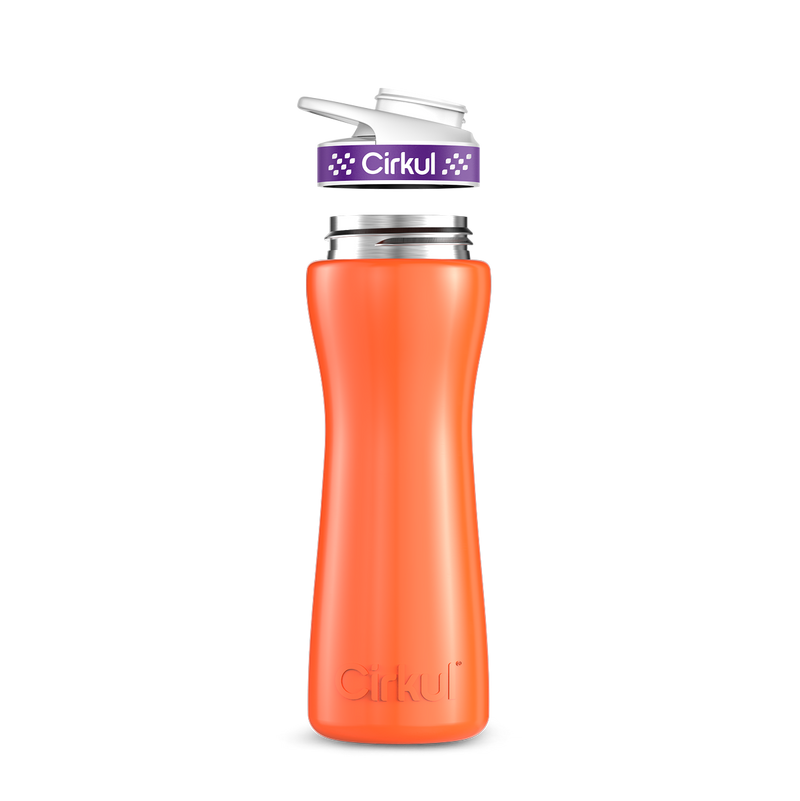 22oz. Stainless Steel Bottle & Comfort Grip Lid | Fresh Choice