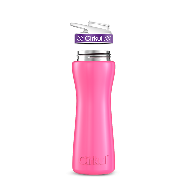 22oz. Stainless Steel Bottle & Comfort Grip Lid | Fresh Choice