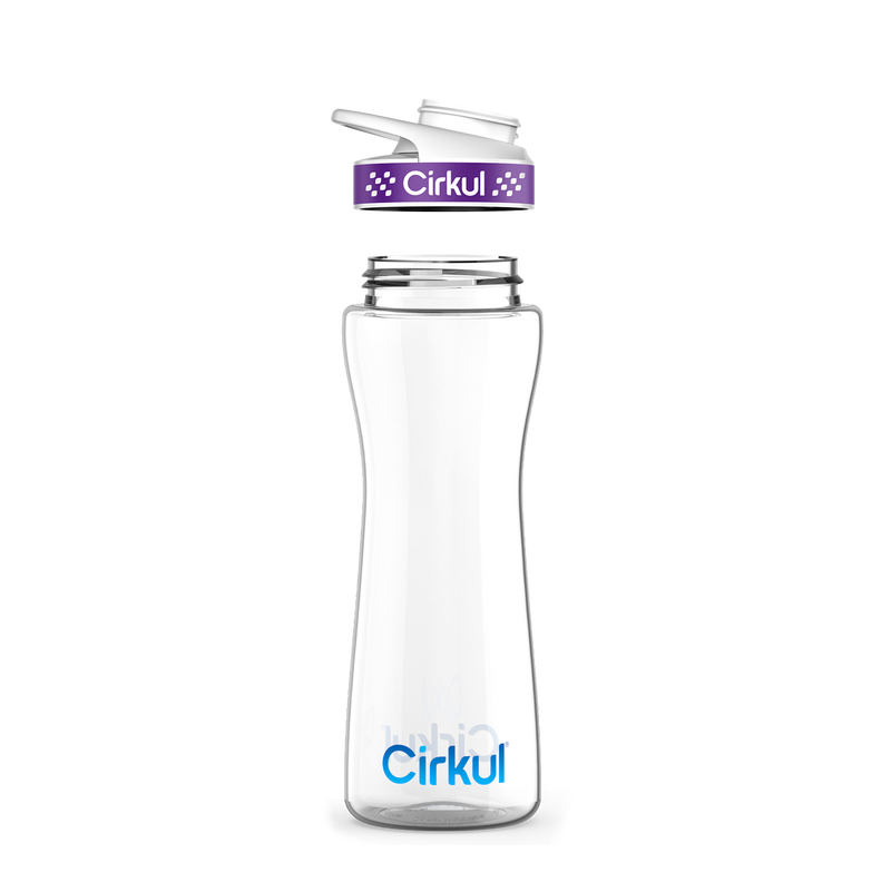 22oz. Plastic Bottle & Comfort Grip Lid | Studio Pick