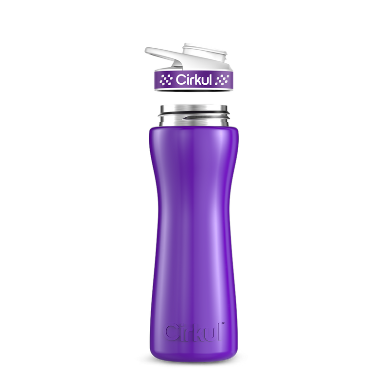 22oz. Stainless Steel Bottle & Comfort Grip Lid | Fresh Choice