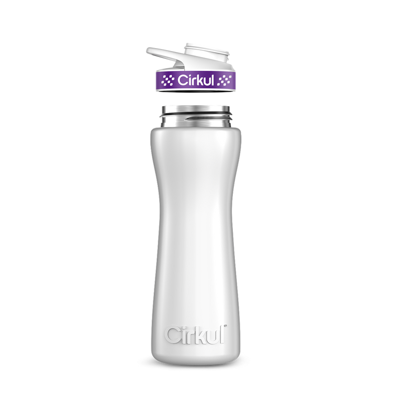 22oz. Stainless Steel Bottle & Comfort Grip Lid | Fresh Choice