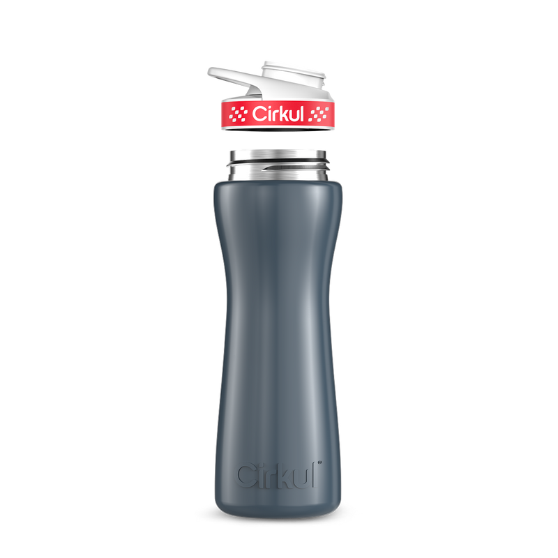 22oz. Stainless Steel Bottle & Comfort Grip Lid | Fresh Choice