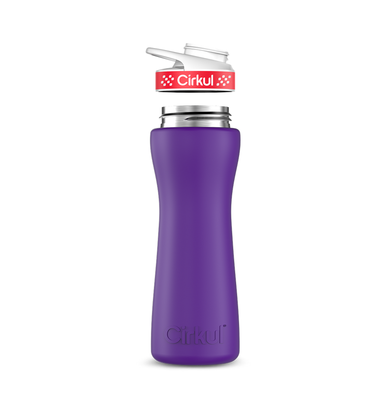 22oz. Stainless Steel Bottle & Comfort Grip Lid | Fresh Choice