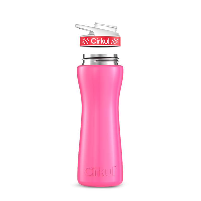 22oz. Stainless Steel Bottle & Comfort Grip Lid | Fresh Choice