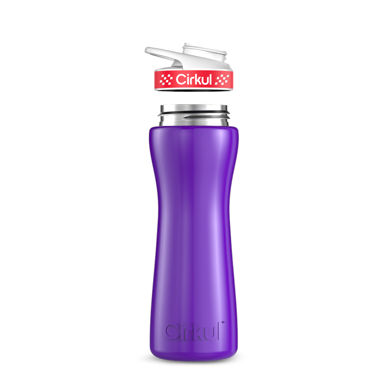 22oz. Stainless Steel Bottle & Comfort Grip Lid | Fresh Choice