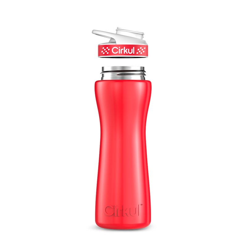 22oz. Stainless Steel Bottle & Comfort Grip Lid | Fresh Choice