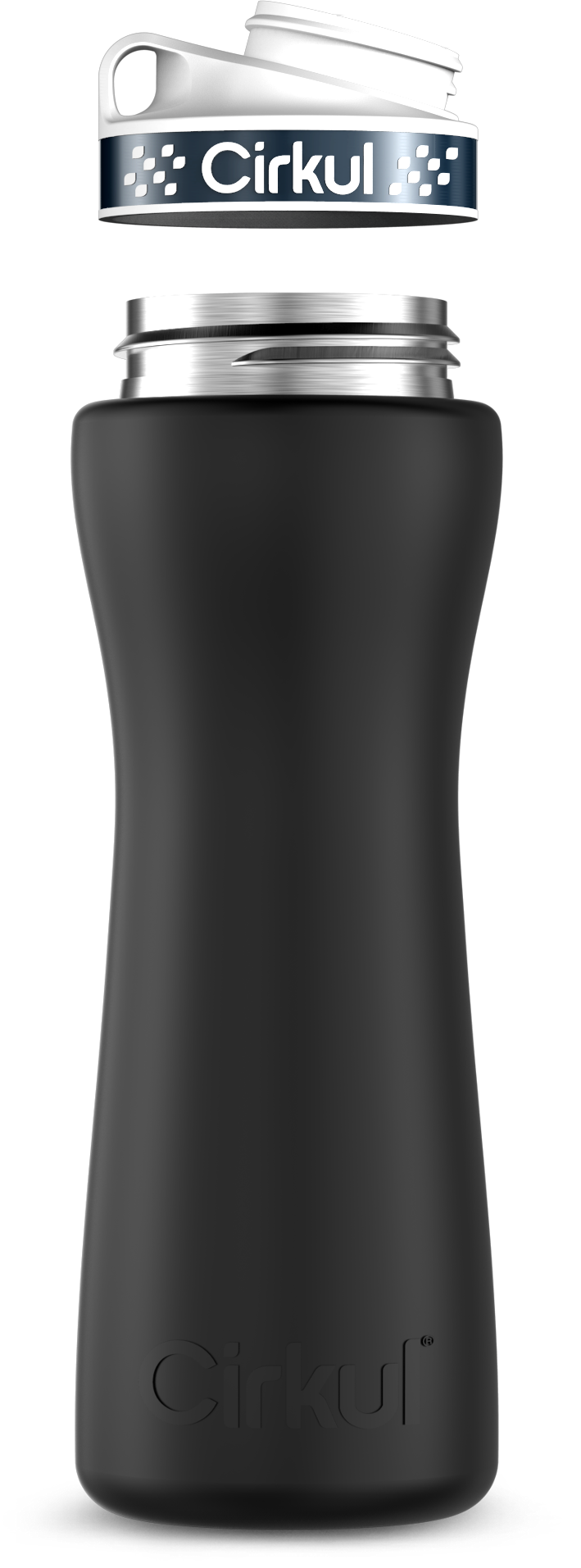 Custom 22oz. Stainless Steel Bottle & Comfort Grip Lid | Clean Series