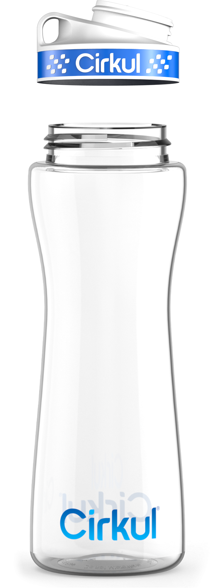 Custom 22oz. Plastic Bottle & Comfort Grip Lid | Modern Pick