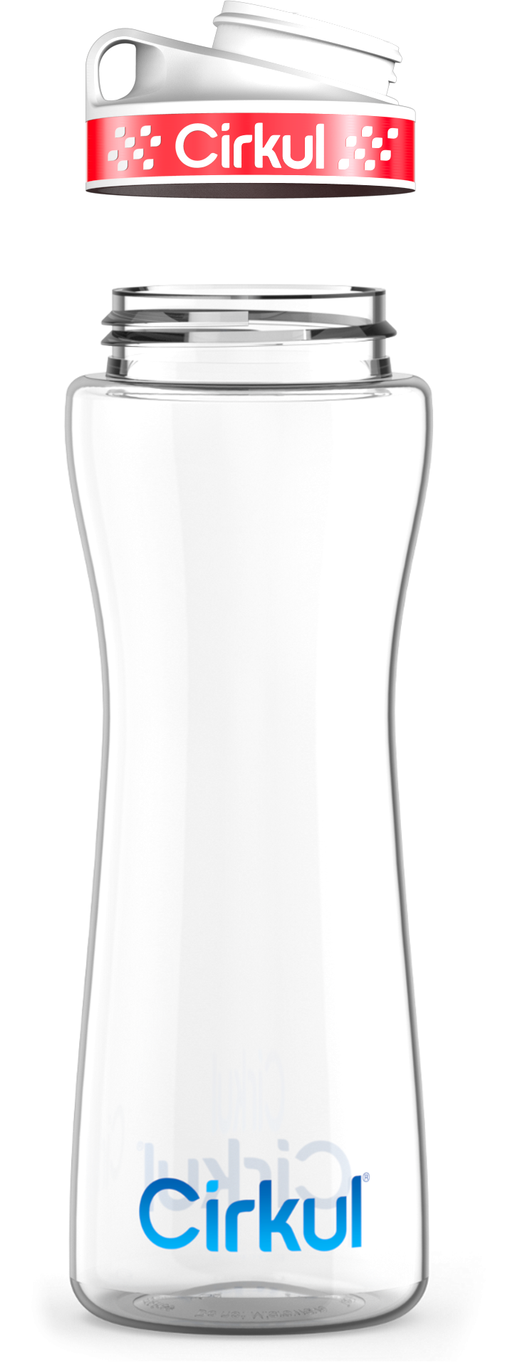 Custom 22oz. Plastic Bottle & Comfort Grip Lid | Modern Pick