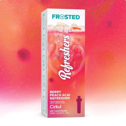 Frosted Berry Peach Acai Refresher | Easy Series
